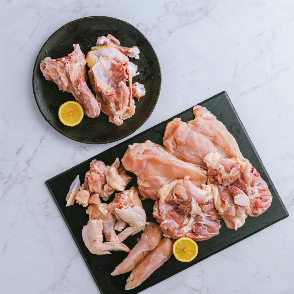 精肉(朝挽き)清流美どり 丸中抜き(お手軽カット)